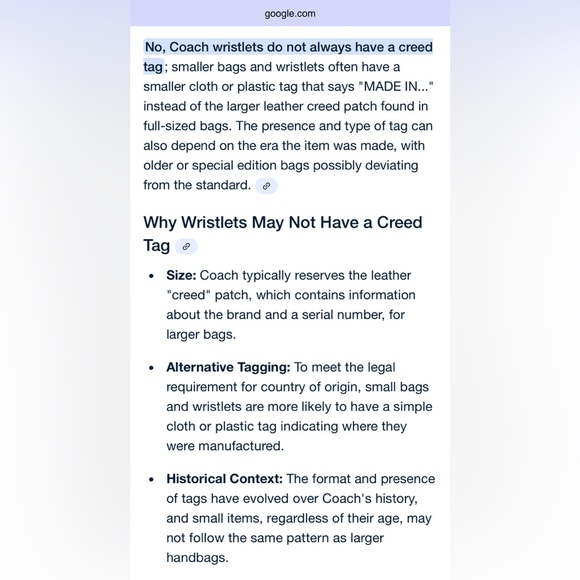 Coach Bag NWT 100% Leather wristlet Cricket Pink White Colorblock Hangtag Coach - Picture 3 of 13